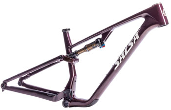 Salsa Spearfish C DLX Frame - 29", Carbon, Deep Orchid Carbon, X-Small Deep Orchid Carbon EA Mountain Frame