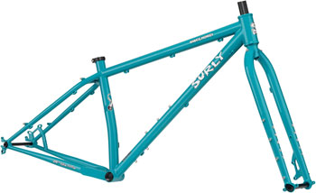 Surly Karate Monkey Frameset - 27.5", Steel, Lost at Sea Blue Blue, X-Small Lost at Sea Blue EA Mountain Frame