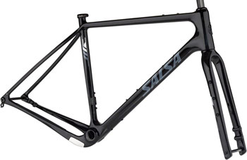 Salsa Warbird C Frameset - 700c, Carbon, Black, 52.5cm Black EA All-Road Frame