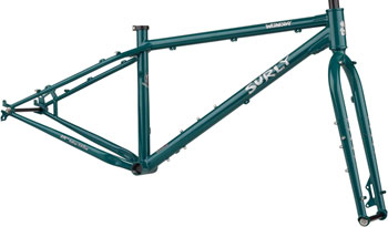 Surly Wednesday Fat Bike Frameset - 26", Steel, OG Algae, X-Small OG Algae EA Fat Bike Frame