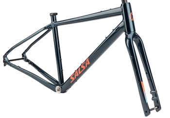 Salsa Journeyer Drop Bar Frameset - Aluminum, Midnight Blue, 49cm Midnight Blue EA All-Road Frame