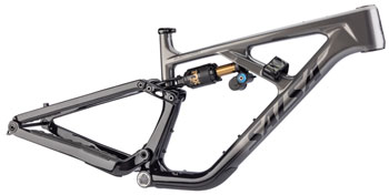 Salsa Blackthorn 145 C Frame - 29", Carbon, Black / Graphite Gray ,X-Large Black/Graphite Gray EA Mountain Frame