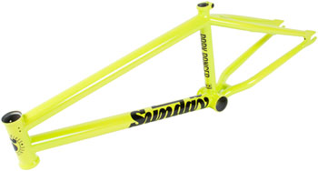 Sunday Park Ranger BMX Frame - 20.75" TT, Yellow EA BMX Frame