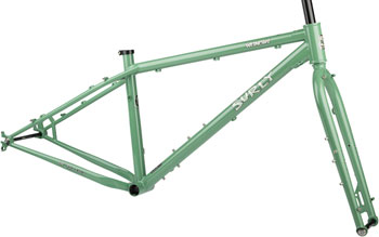 Surly Wednesday Fat Bike Frameset - 26", Steel, Shangri-La Green, Medium EA Fat Bike Frame
