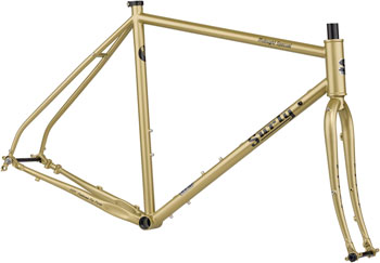 Surly Midnight Special Frameset - 650b/700c, Steel, Fool's Gold, 40cm Fool's Gold EA Road Frames