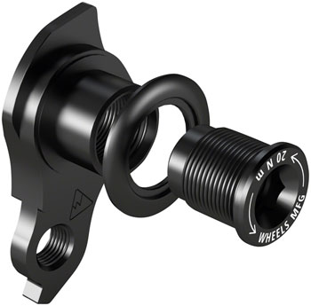 Wheels Manufacturing Universal Derailleur Hanger - 487, For Trek ABP MTB Frames designed to accept SRAM UDH, Black EA Derailleur Hangers