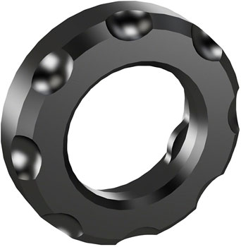 Wheels Manufacturing Derailleur Hanger Fastener - Fast-06, Replacement Trilobe Lockring for DROPOUT - 508 EA Derailleur Hanger Hardware