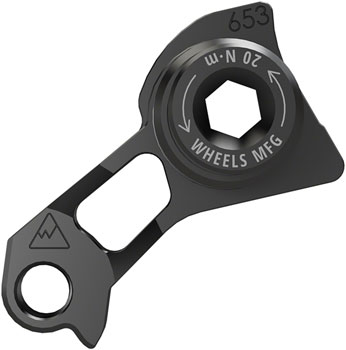 Wheels Manufacturing Derailleur Hanger - 653, SRAM UDH for use with Shimano MTB Rear Derailleurs EA Derailleur Hangers