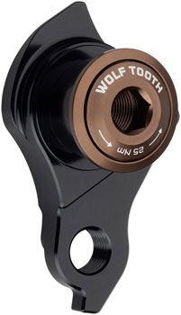 Wolf Tooth Universal Derailleur Hanger - For UDH Equipped Frames, Espresso EA Derailleur Hangers