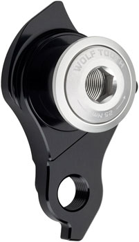 Wolf Tooth Universal Derailleur Hanger - For UDH Equipped Frames, Raw Silver EA Derailleur Hangers