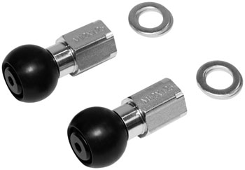 Burley Coho Solid Axle Adapter - M12x1.25 EA Thru Axle Trailer Hitch Adaptor