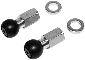 Burley Coho Solid Axle Adapter - M14x1.5 EA Thru Axle Trailer Hitch Adaptor