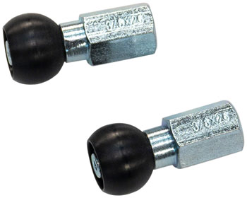 Burley Ballz Nutted Axle: M10 x 1.0 EA Thru Axle Trailer Hitch Adaptor