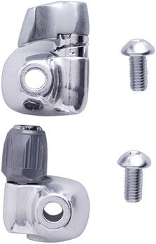 Shimano SM-ST74 Indexing Cable Stopper - For 1-1/8" Downtube, Pair SET Cable Stop and Guides