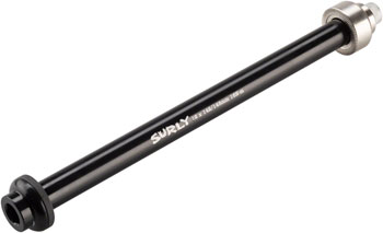 Surly Rear Thru-Axle - 12x142/148 mm, Fits Karate Monkey, Krampus, Ogre, Gnot Boost Frames, Chromoly, Black EA Thru Axle