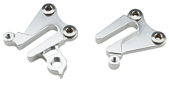 Surly MDS Chips: 10mm Axle Horizontal Dropout, Alloy, Standard hanger and updated eyelet, Pair EA Dropout