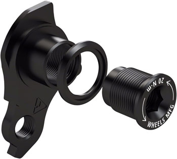 Wheels Manufacturing Universal Derailleur Hanger - 404-02, For Frames designed to accept SRAM UDH, Black EA Derailleur Hangers
