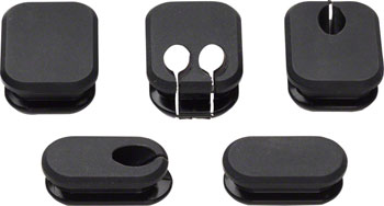 Salsa Thick Frame Plugs for Internal Cable Routing 5-pack EA Cable Stop and Guides