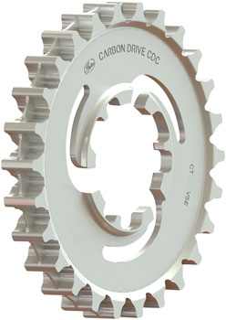 Gates Carbon Drive CDC CenterTrack Rear Sprocket for Enviolo - 24t, Silver EA Belt Drive Cog