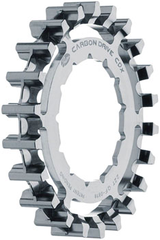 Gates Carbon Drive CDX:EXP Centerlock Rear Sprocket - 22t, Rohloff Splined, Silver EA Belt Drive Cog