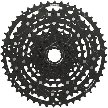 Shimano CUES CS-LG300-10 Cassette - 10-Speed, 11-48t, LINKGLIDE, Black EA Cassettes
