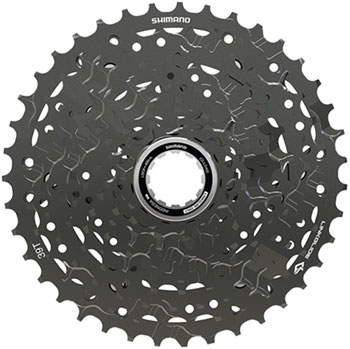 Shimano CUES CS-LG400-10 Cassette - 10-Speed, 11-39t, LINKGLIDE, Black EA Cassettes