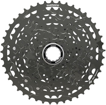 Shimano CUES CS-LG400-11 Cassette - 11-Speed, 11-45t, LINKGLIDE, Black EA Cassettes