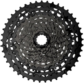 Shimano CUES CS-LG700-11 Cassette - 11-Speed, 11-45t, LINKGLIDE, Black EA Cassettes