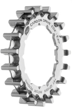 Gates Carbon Drive CDX:EXP Centerlock Rear Sprocket - 19t, Rohloff Splined, Silver EA Belt Drive Cog