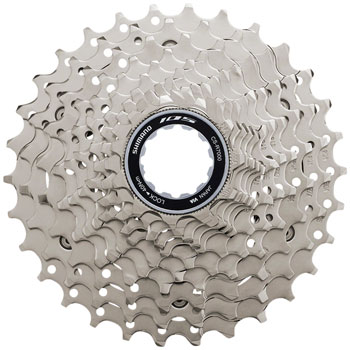 Shimano 105 CS-HG700-11 Cassette - 11 Speed, 11-34t, Silver EA Cassettes