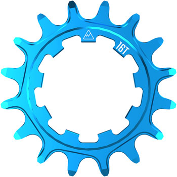 Wheels Manufacturing SOLO-SPEED Cog - 16t, Fits SOLO-SPLINE and SOLO-XD kits, Teal EA Drivers and Single Cogs