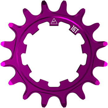 Wheels Manufacturing SOLO-SPEED Cog - 16t, Fits SOLO-SPLINE and SOLO-XD kits, Purple EA Drivers and Single Cogs