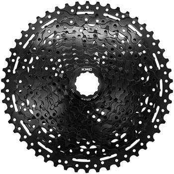 KMC REACT Cassette - 11-Speed, 11-50t, HG Driver Compatible, Black EA Cassettes