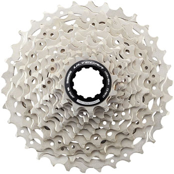 Shimano Ultegra CS-R8101 Cassette - 12-Speed, 11-34t, Silver EA Cassettes