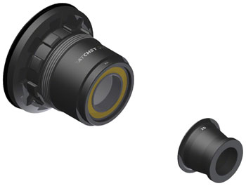 DT Swiss Ratchet DEG Freehub Body - SRAM XD, Light, Aluminum, Ceramic Ball Bearing, w/ End Cap, 12 x 148 mm EA Freehub Body