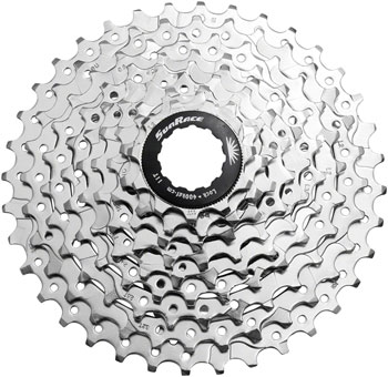SunRace M98 Cassette - 9-Speed, 11-36t, Nickel EA Cassettes
