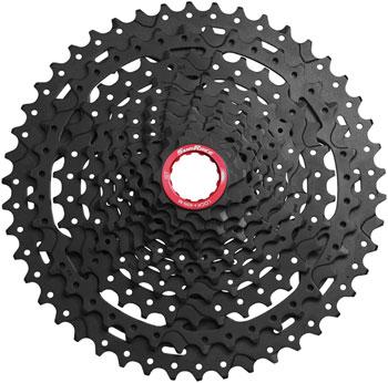 SunRace MX9X Cassette - 11-Speed, 10-46t, Black Chrome, For XD Driver Body Black Chrome EA Cassettes