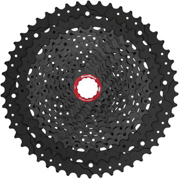 SunRace MZ91X Cassette - 12-Speed, 10-50t, Black Chrome, For XD Driver Body Black Chrome EA Cassettes