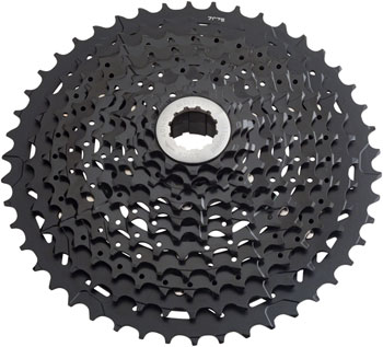 microSHIFT G11 Cassette - 11 Speed, 11-42t, Black, ED Coated, With Spider Black EA Cassettes