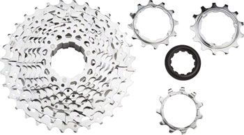 microSHIFT H10 Cassette - 10 Speed, 11-32t, Silver, Chrome Plated Silver EA Cassettes