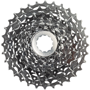 microSHIFT G11 Cassette - 11 Speed, 11-32T, Silver, Chrome Plated, With Spider Chrome EA Cassettes
