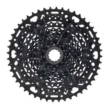 microSHIFT ADVENT X Cassette - 10 Speed, 11-48T, ED Black, Hardened Steel Cogs Black EA Cassettes
