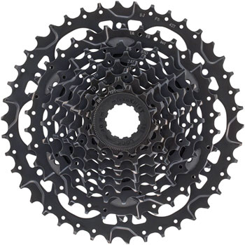 microSHIFT Acolyte Cassette - 8 Speed, 12-42t, Black, ED Coated Black EA Cassettes