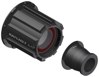 DT Swiss Ratchet EXP Freehub Body - Campagnolo N3W, Standard, Aluminum, Sealed Bearing, Kit w/ End Cap, 12 x 142 mm KIT Freehub Body
