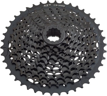 microSHIFT H10 Cassette - 10 Speed, 11-42t, Black EA Cassettes