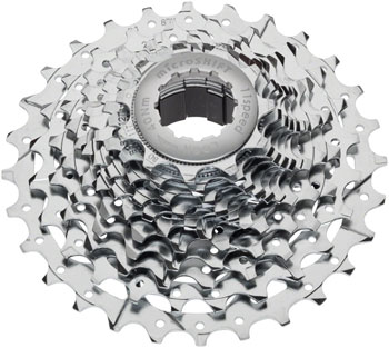 microSHIFT G11 Cassette - 11 Speed, 11-28t, Silver, Chrome Plated, With Spider Silver EA Cassettes