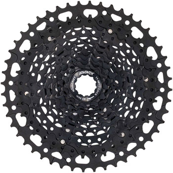 microSHIFT ADVENT X Cassette - 10 Speed, 11-48t, Black, Alloy Spider Black EA Cassettes