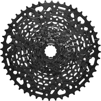 microSHIFT Advent MX H-Series Cassette - 10-Speed, 11-48t, ED Black, For HG Driver Black EA Cassettes