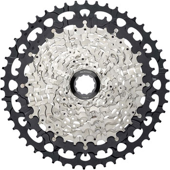 microSHIFT Advent MX G-Series Cassette - 11-Speed, 11-50t, Aluminum Spider, Silver/Black, For HG Driver Silver/Black EA Cassettes