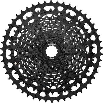 microSHIFT Advent MX H-Series Cassette - 11-Speed, 11-50t, ED Black, For HG Driver Black EA Cassettes